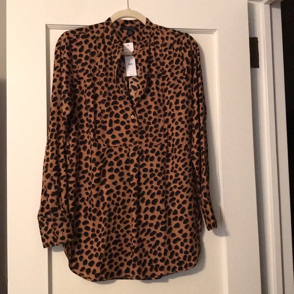 Ann Taylor Leopard print tunic